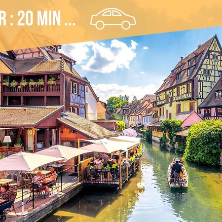 Chez Mamema, Maison Alsacienne Route Des Vins Kintzheim Kültér fotó