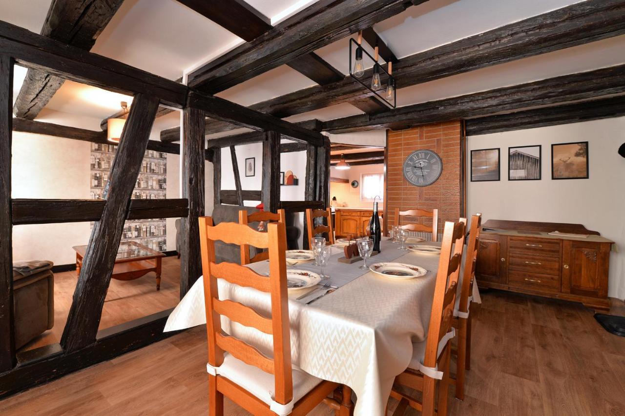 Chez Mamema, Maison Alsacienne Route Des Vins Kintzheim Kültér fotó